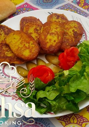 عکسی از دستور کوکو سیب زمینی