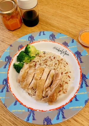 Foto resep Chicken Rice ala ichaMoia (Singapore style)