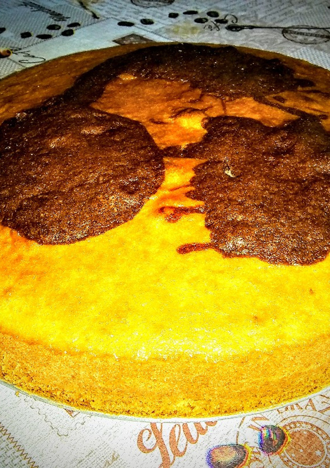 Una foto de Torta marmolada facilísima 🥧