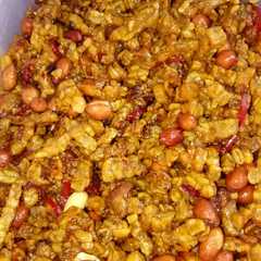 รูปของ Kering tempe kacang tanah