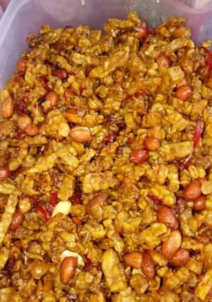 Foto resep Kering tempe kacang tanah