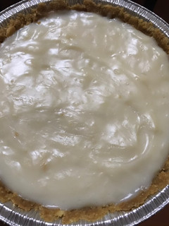 Una foto de Pay de leche (o crema) sabor coco