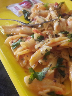 காரமான பாஸ்தா (kaaramana Pasta Recipe in tamil) செய்முறை முக்கிய புகைப்படம்