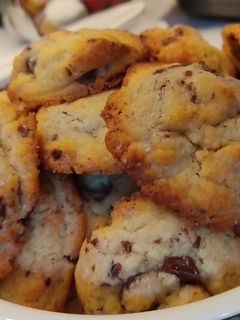 Une photo de Cookies au chocolat & noisettes