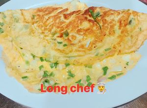 Hình của món Trứng chiên hành👨‍🍳.