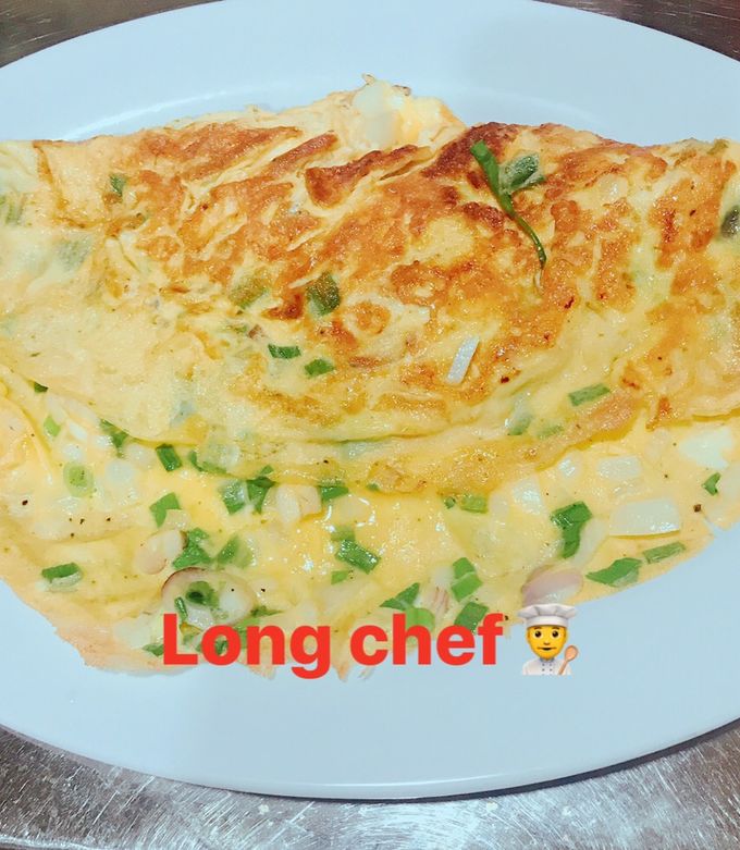 Hình của món Trứng chiên hành👨‍🍳.