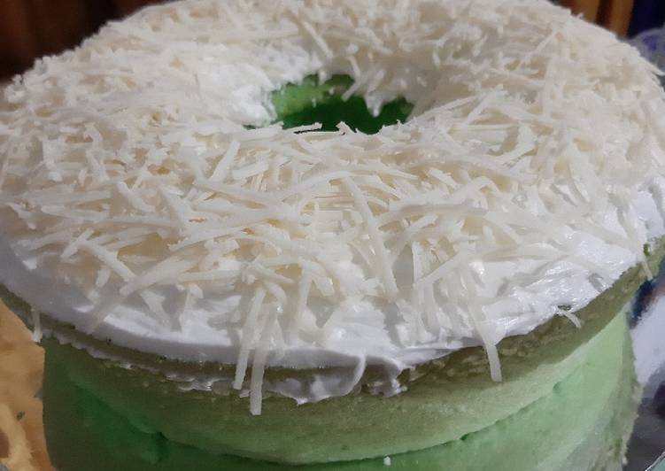 Bolu pandan keju