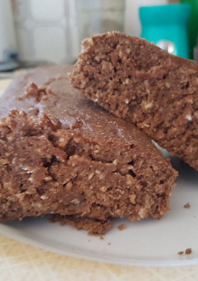 Una foto de Budín de chocolate saludable