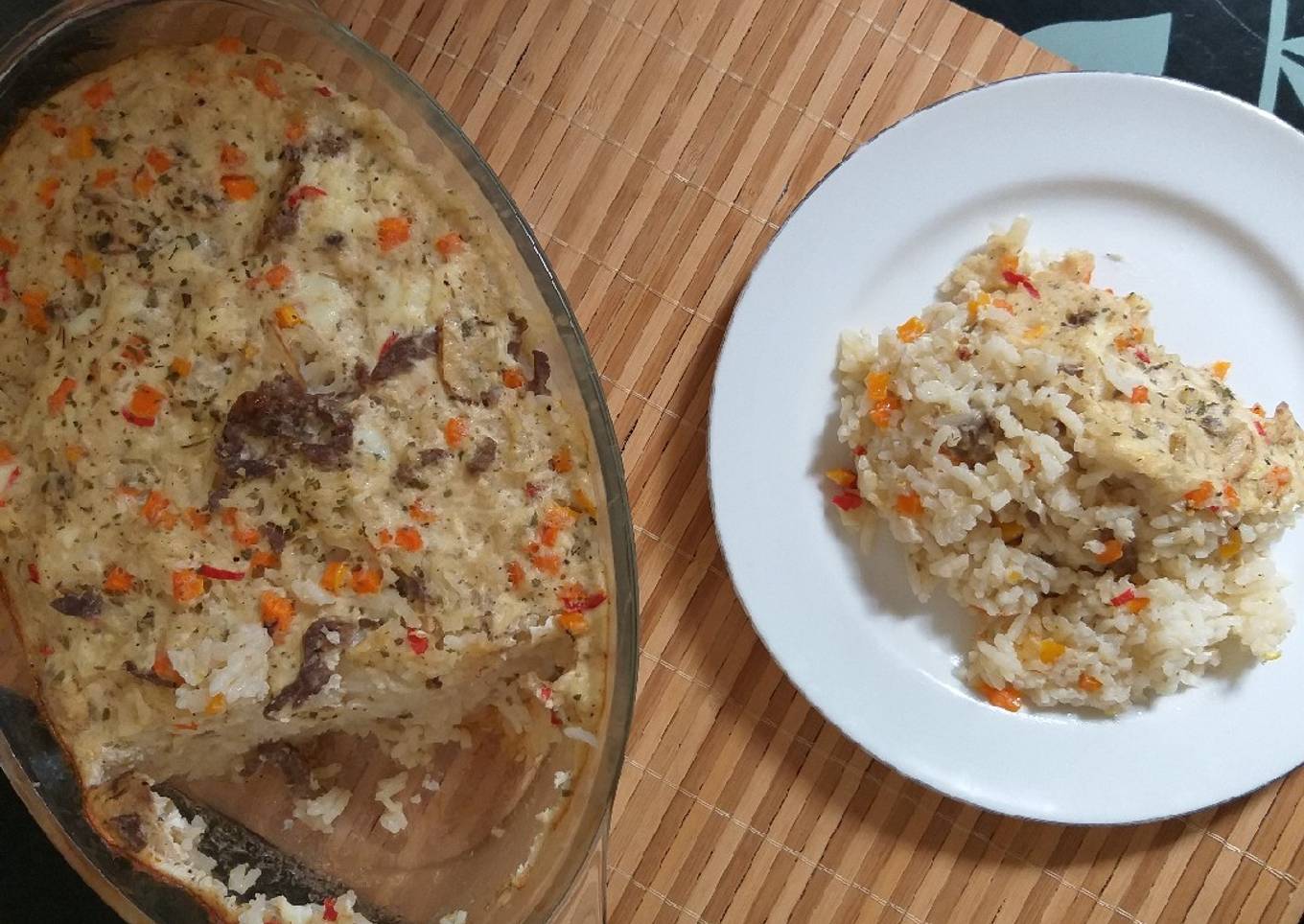 Nasi panggang daging sapi