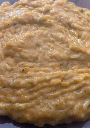 Una foto de Risotto de zapallo Facilísimo- En unos minutos ⏰- con lo que tengas en casa