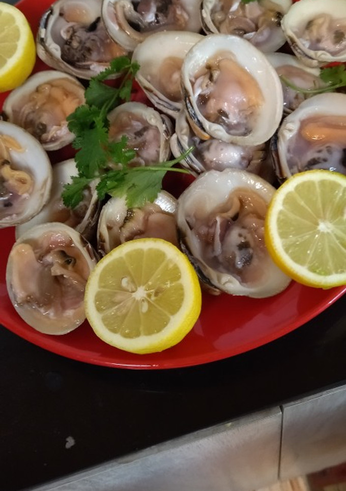 Una foto de Almejitas crudas con limón