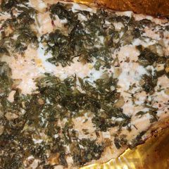 A picture of Salmon a la provenzal.
