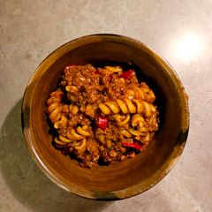 A picture of Sloppy Joe Casserole.