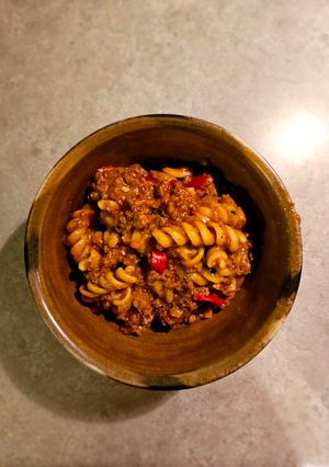 A picture of Sloppy Joe Casserole.