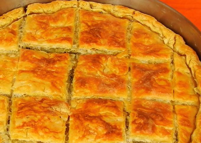 Recipe of Quick Spinach, Wild Greens &amp; Feta Greek Pie (a.k.a. Spanakopita)