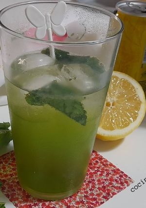 Una foto de Mojito sin alcohol