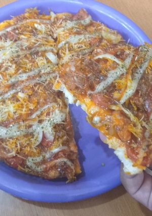Foto resep Pizza Simple, no ulen & no telur