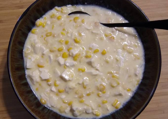 Easiest Way to Prepare Ultimate Corn &amp; Tofu Soup