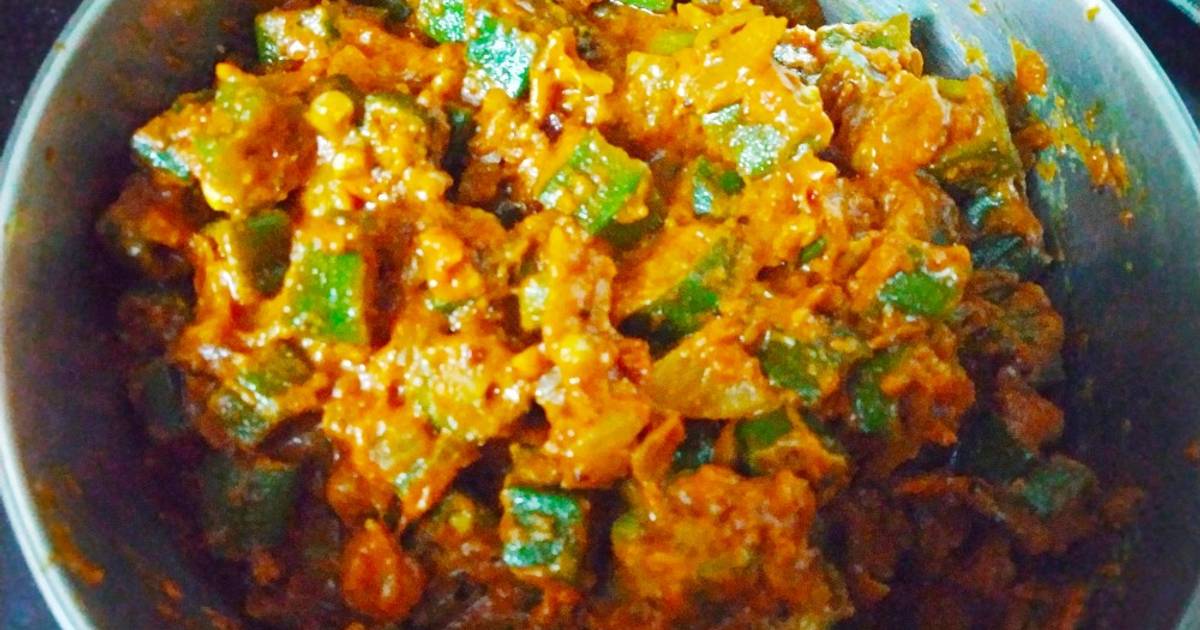 Masala bhindi (lady finger) Recipe by Rekha Rathi Cookpad