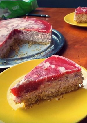 Epres túrótorta recept fotója