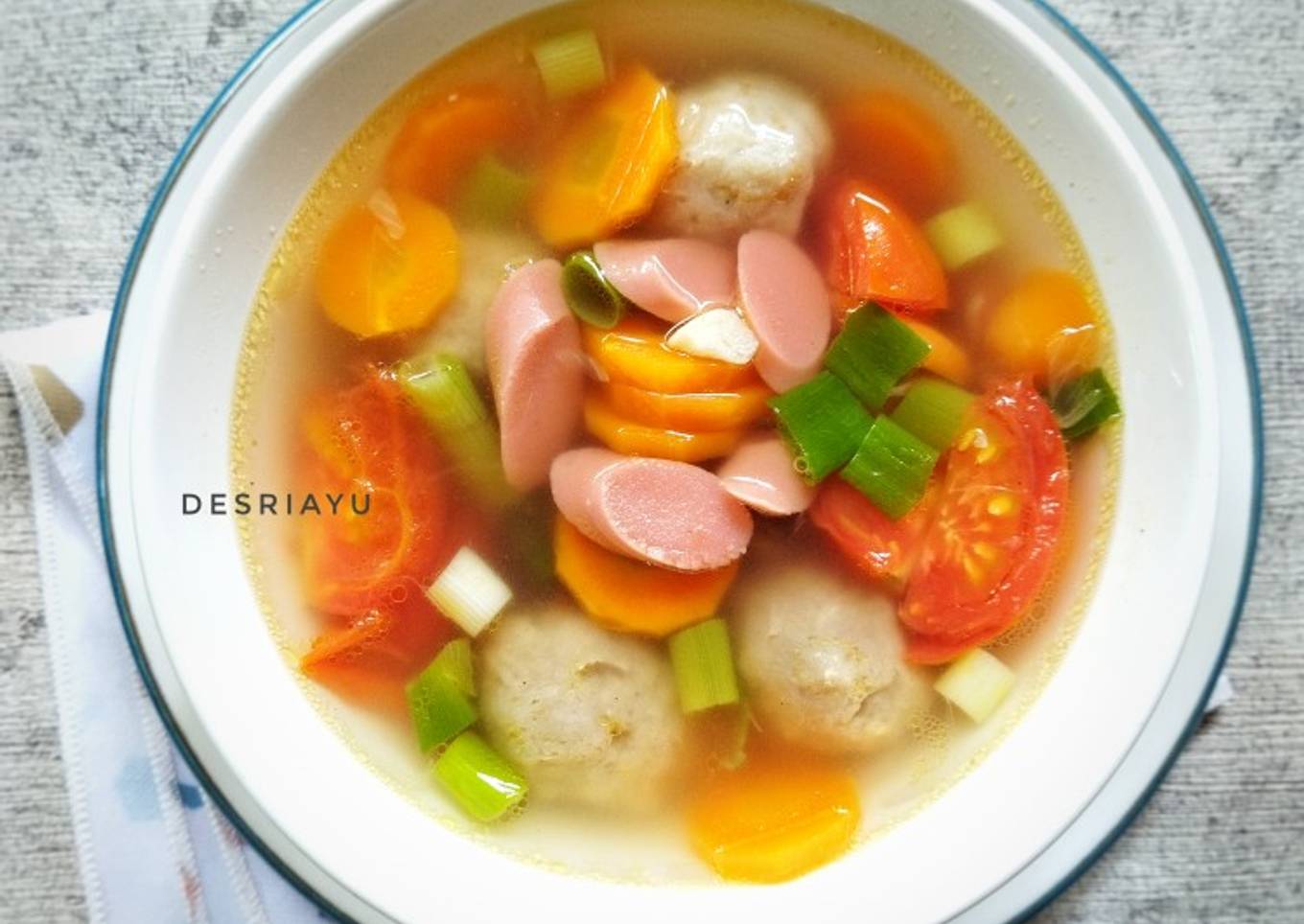 Sop Sosis Bakso