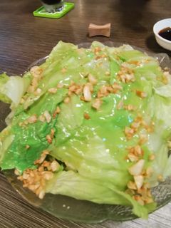 รูปของ ผักกาดแก้วผัดน้ำมันมะกอก