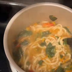 A picture of Homemade Ramen.
