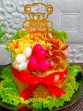 275. Birthday cake mie goreng || pengganti cake ultah