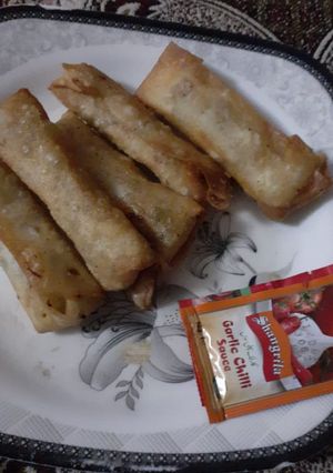 A picture of Chinese roll.