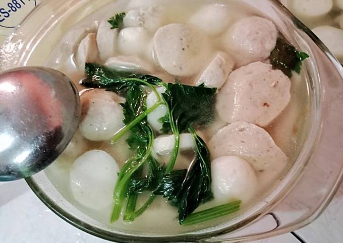 Resep Bakso Kuah Bening Oleh Sintia Cookpad