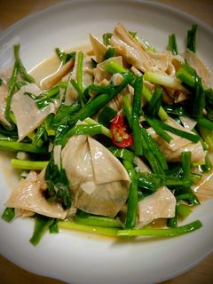 韭菜炒千張(家常菜)(低醣生酮餐)(簡單料理) 的食譜成品照片