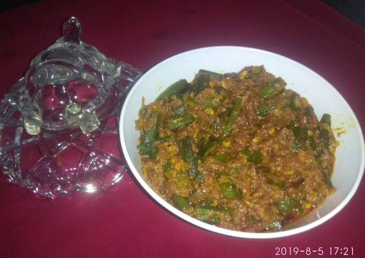 दही मसाला भिंडी (Dahi masala bhindi recipe in Hindi)
