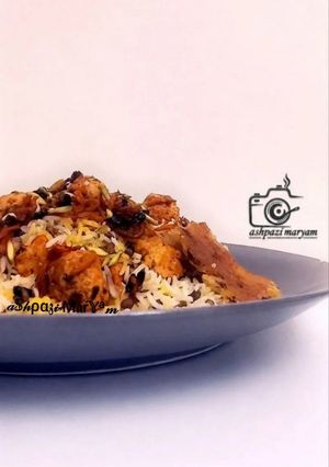 عکسی از دستور عدس‌ پلو مخصوص