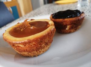 Una foto de Muffins de Cheesecake