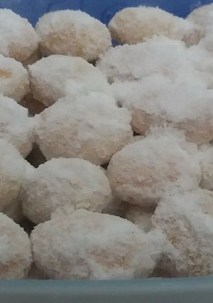Foto resep Kue putri salju keju