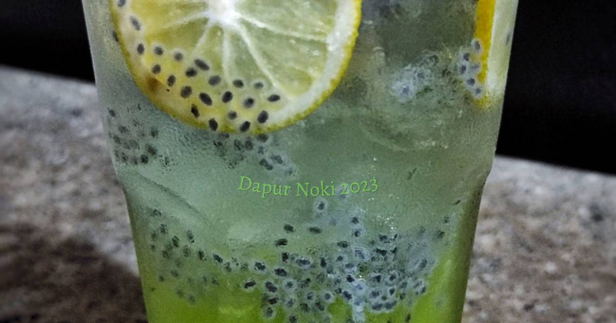 Resep Es Serut Melon Lemon Selasih Oleh Indah Lestari Cookpad