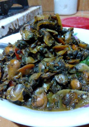 Foto resep Oseng kerang pedas manis