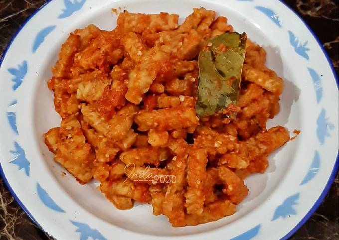 Resep Tempe Balado Oleh Dapoer Oznon Linda Cookpad