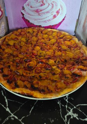 Une photo de Tarte fine aux mirabelles