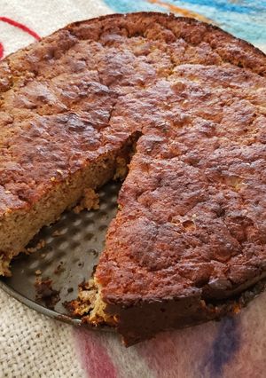 Una foto de Queque plátano sin azúcar sin gluten