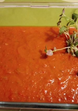 Scharfe Tomatensauce Rezepthauptbild