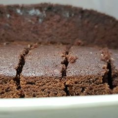 A picture of Easiest eggless chocolate cake recepie.