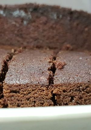 A picture of Easiest eggless chocolate cake recepie.