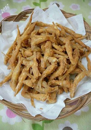Foto resep Teri basah goreng tepung
