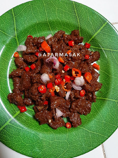 Foto resep Sate goreng daging sapi