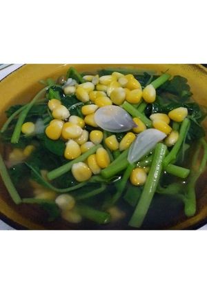 Foto resep Sayur Bening Bayam Jagung