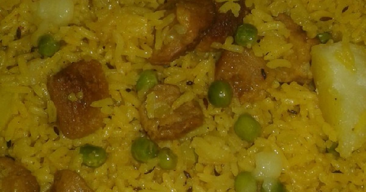 Soyabeen Fry Rice Recipe by Yashoda Bhati - Cookpad