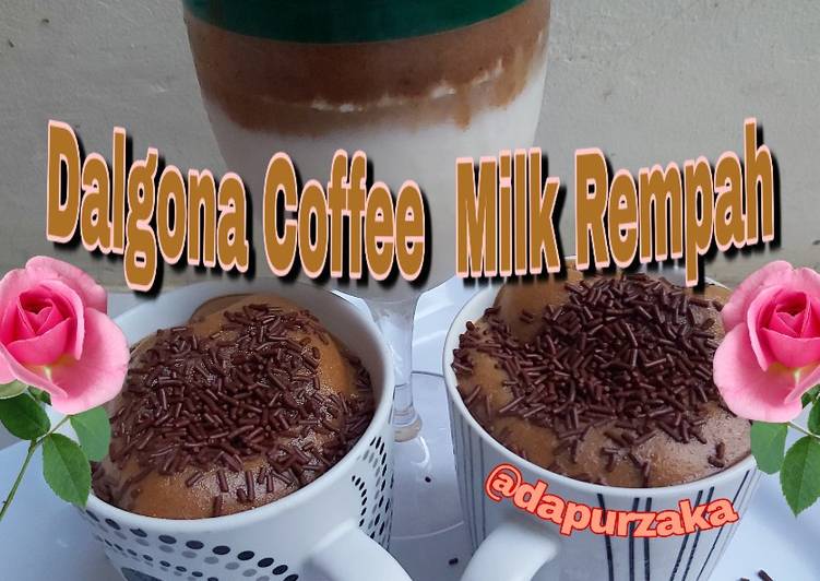 033》Dalgona Coffee Milk Rempah