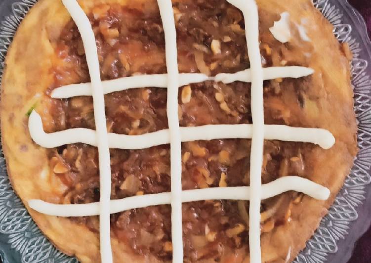 Omelete Beef Spaghetti