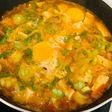 Canh kim chi đậu phụ vét tủ lạnh trong 15 phút